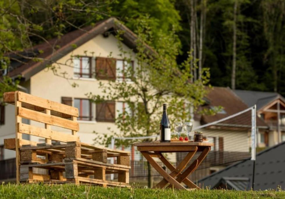 Le Garden - Ski - Vue Lac - Piscine - Parking - Evian - Thonon - Lugrin Exterior photo